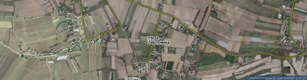 Zdjęcie satelitarne Pilcza Żelichowska ul.